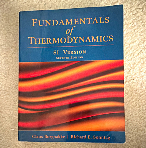Fundamentals thermodynamics - of,