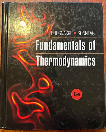 Fundamentals thermodynamics - of,